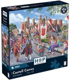 House of Puzzles legpuzzel Castell Conwy 1000 stukjes kasteel