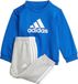 adidas Ensemble d'entraînement Badge of Sport - Taille 98 - Bleu/Gris/Blanc