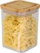 Bambou & Co pot de cuisine - 0.8L - plastique/bambou - avec couvercle hermétique