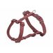 Trixie Premium H-Tuig Sangria Rood - Verstelbaar 42-60x1.5 cm