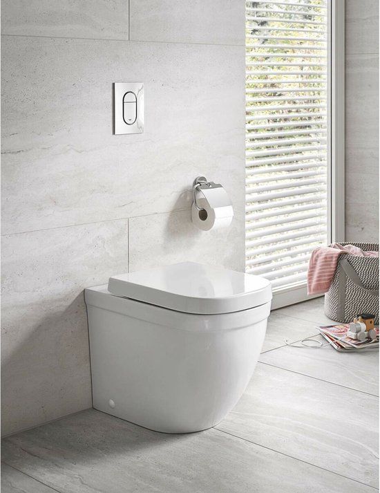 GROHE Euro Ceramic WC Zitting Soft Close - Hangend - Zonder spoelrand - Diepspoel