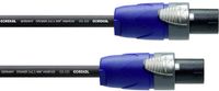 Cordial Luidspreker Kabel [1x SPK-stekker - 1x SPK-stekker] 2 x 2.5 mm² 15.00 m Zwart