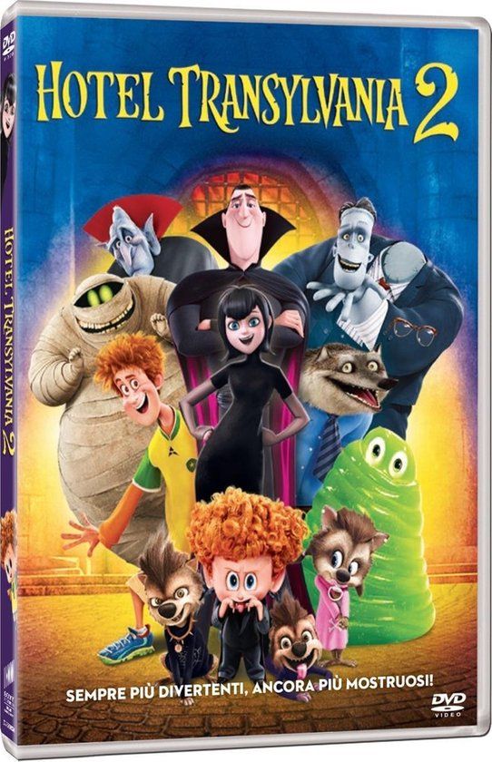Hotel Sony Pictures Hotel Transylvania 2 DVD 2D Catalaans, Engels, Spaans, Italiaans