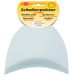 Kleiber KH 1 haak- en klittenband schouderkussen halve maan, 50% polyamide, wit, 10,5 x 13 x 5 cm