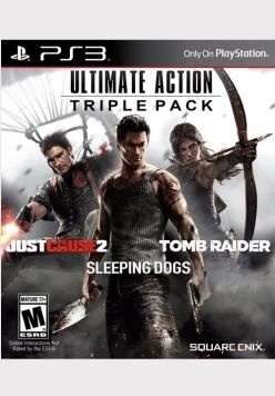 Difuzed Ultimate Action Pack: Tomb Raider + Just Cause 2 + Sleeping Dogs - PlayStation 3