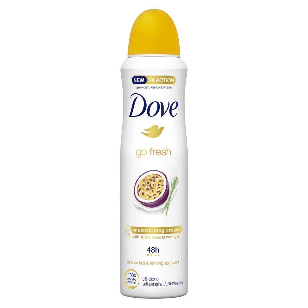 Dove Deodorant Spray Passievrucht & Citroengras 150 ml