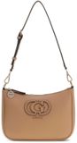 GUESS Isola Shoulder Bag Beige Taupe