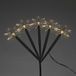 KONSTSMIDE 4468-100 Éclairage décoratif - Blanc chaud - LED - Noir/Transparent - IP44 - Extérieur