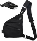 Ibenzoa® Valise de voyage robuste et résiliente avec divers compartiments pour voyageurs actifs