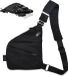 Ibenzoa® Valise de voyage robuste et résiliente avec divers compartiments pour voyageurs actifs