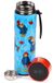 Puckator Beertje Paddington Thermosfles 450ml – RVS – Met Digitale Thermometer & Theezeef – Dubbelwandig – BPA-vrij – Blauw