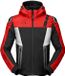 Spidi Hoodie Warrior Zwart Rood Wit - Jas