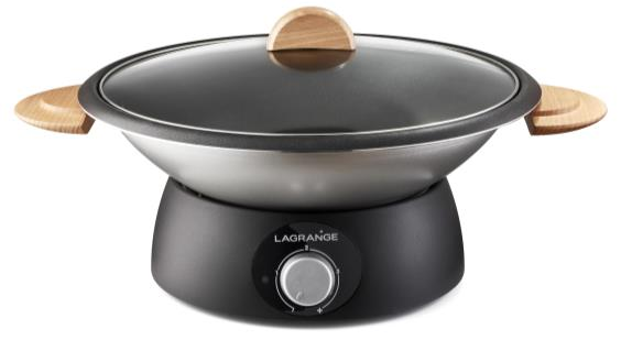 Lagrange 349 019 Fondue - 900W - Zwart/Hout/RVS