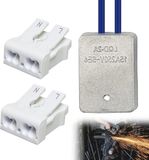 Merkloos / Sans marque Shenzhen Haorui Industrial Technology Co., Ltd. Softstartmodule 15A 230 volt zachte start inschakelstroombegrenzer met 2 stuks snelklemblokken - aanloopweerstand voor cirkelzaag