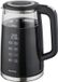 Klausberg KB-7894 Bouilloire électrique – 1,7 Litre, Verre noir, Panneau de commande LED, 13 réglages de température, Fonction maintien au chaud