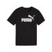 PUMA ESS No. 1-logo T-shirt voor Heren, Zwart, Maat 4-5Y
