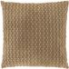 Unique Living Coussin décoratif Camille - Chenille - Taupe - 45x45 cm