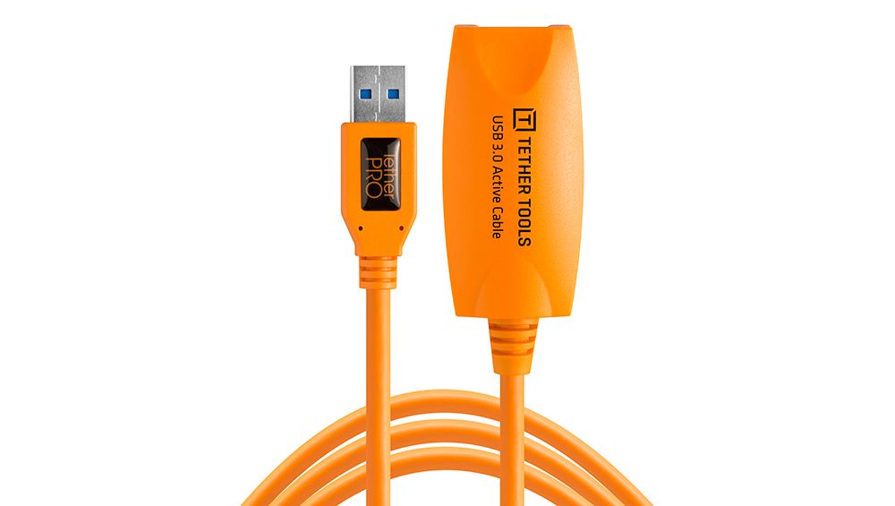 Tether Tools TetherPro USB 3.0 Active Extension Cable - 5m - Orange