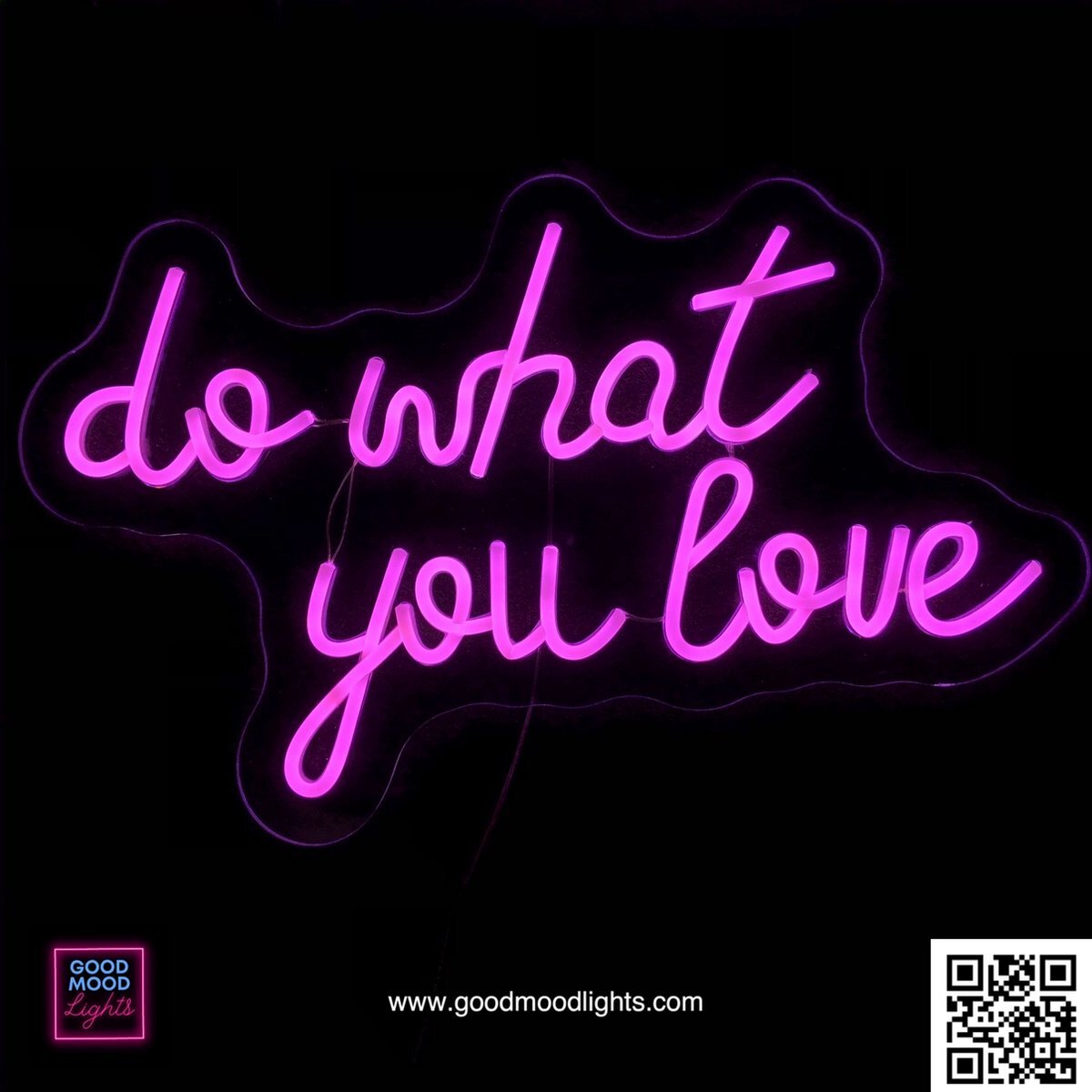 MUNCHKIN DO WHAT YOU LOVE | NEON-SIGN - HANGMODEL | BASIS COLLECTIE