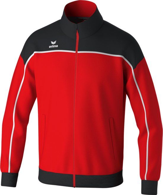 Erima Change Trainingsjack Kinderen - Rood / Zwart / Wit - Maat 128