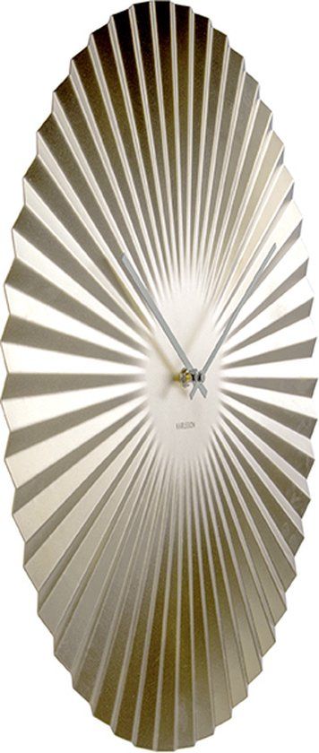 Karlsson Sensu Wandklok - Ø50cm - Goud
