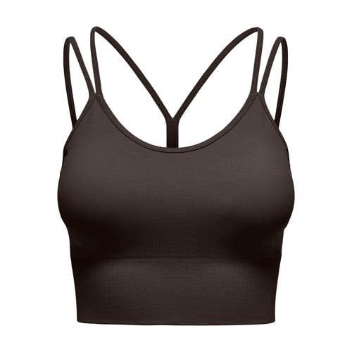 ONLY PLAY sport-bh medium support Onpfrion-2 bruin