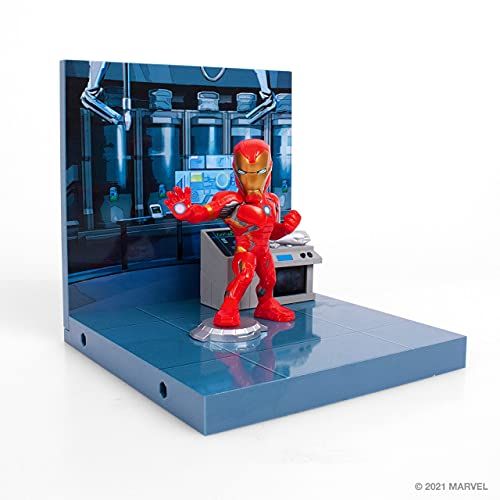 Diamond Comics The Loyal Subjects Superama Marvel Iron Man Diorama - Standard - 2022 - 0850795008404