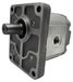 Pompe hydraulique, 24 litres par minute, raccord droit, SAE B, raccord gaz, bride UE