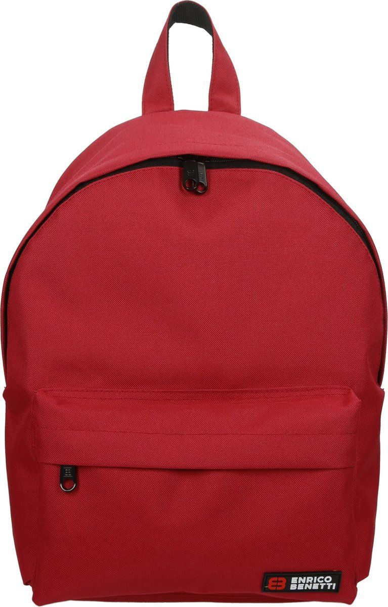 Enrico Benetti Amsterdam Rugzak - Rood - Polyester - 2023