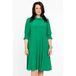 YOEK blousejurk DOLCE van travelstof groen