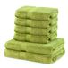DecoKing Marina, set van 6 katoenen kwaliteit, 525 g/m², 4 handdoeken van 50 x 100 cm en 2 badhanddoeken van 70 x 140 cm, seladongroen, groen, absorberend, 6 stuks