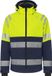 Fristads Hogezichtbaarheids stretch shelljack klasse 2 4690 GLS - Hi-Vis geel/marineblauw - M
