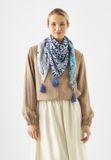 Codello Tuch aus biologischer Baumwolle mit verschiedenen Animalprints und STAY WILD-Aufdruck