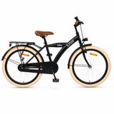 SJOEF Urban Jongensfiets 24 inch Mat Zwart