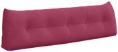 vidaXL Coussin de dossier Vin rouge 160 x 24 x 50 cm Velours