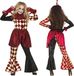 FIESTAS GUIRCA Horror-clownskostuum voor meisjes van 5-6 jaar