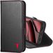 TORRO Étui en cuir Compatible avec Google Pixel 11 6,3" 2025 - Étui portefeuille en cuir de qualité supérieure avec béquille et emplacements pour cartes (Noir)