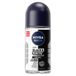 NIVEA Men 3x Deodorant Roller Invisible for Black & White 50 ml