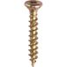Forgefast universele schroeven platkop voldraad geel 3x16mm TX10 (200 Stuks)