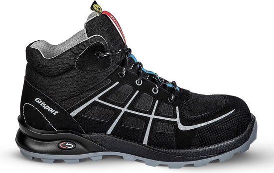 Grisport Safety Cross Firm S3 Zwart Werkschoenen Heren - Maat 45