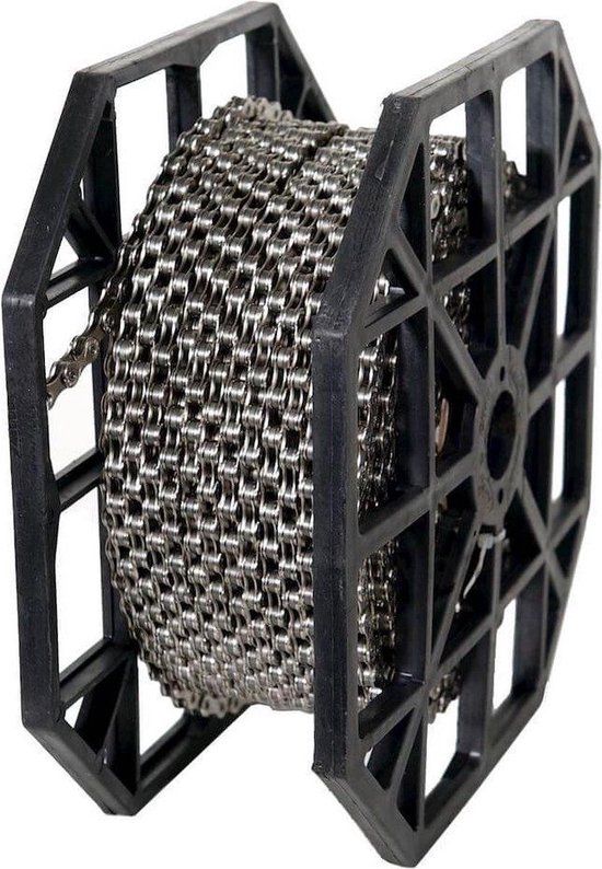 KMC KETTING 1V 1/8 S1 WIDE RB GRY ROL A 50M