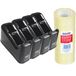 Dohe Verpakking met 4 dispenser-plakbanden en 8 plakband (19 mm x 33 m)