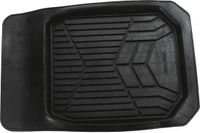 Carpoint Schaalmat rubber 74x50cm Zwart