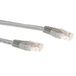 ACT Grijze 5 meter LSZH U/UTP CAT6 patchkabel met RJ45 connectoren