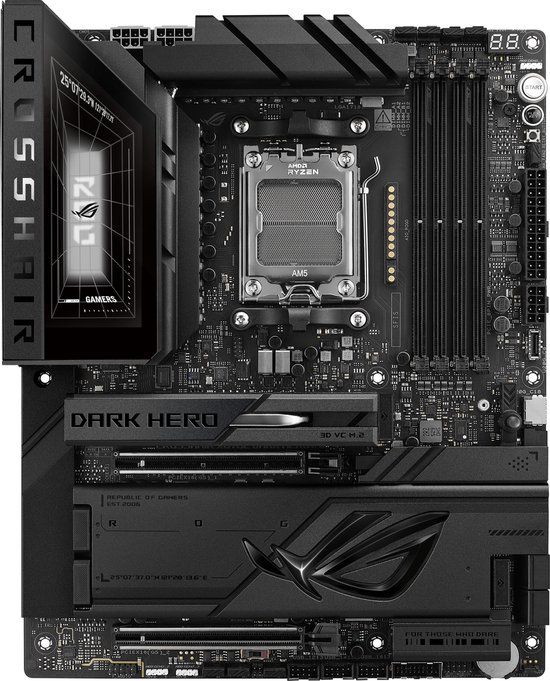 ASUS ROG CROSSHAIR X870E DARK HERO AMD X870E Socket AM5 ATX