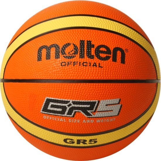 Molten Basketbal Gr Oranje Maat 5