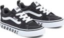 Vans Yt Filmore Checker Sidewall Asphalt Baskets Unisexe Taille 35 Gris