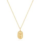 Glanzstücke München Ketting 925 zilver 45 cm geel goud
