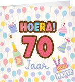 Paper dreams XL Cartes de vœux - 70 jaar
