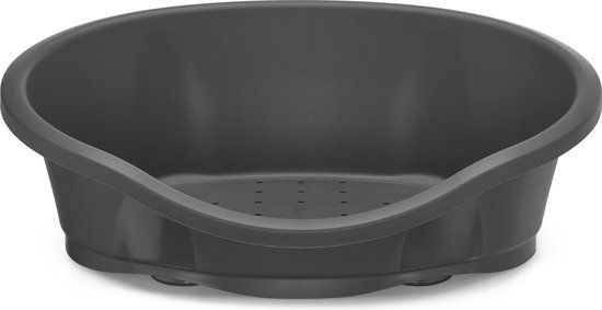 Imac Hondenmand Dido Antraciet - 80x57x24,5 cm - Zwart - Kunststof